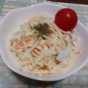 簡単おいしい！パスタたまごサラダ